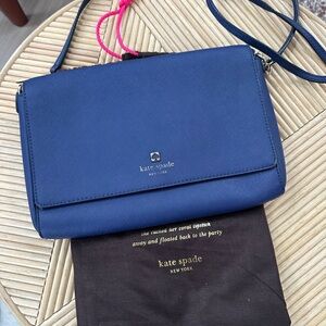 Kate Spade Blue Crossbody Bag
